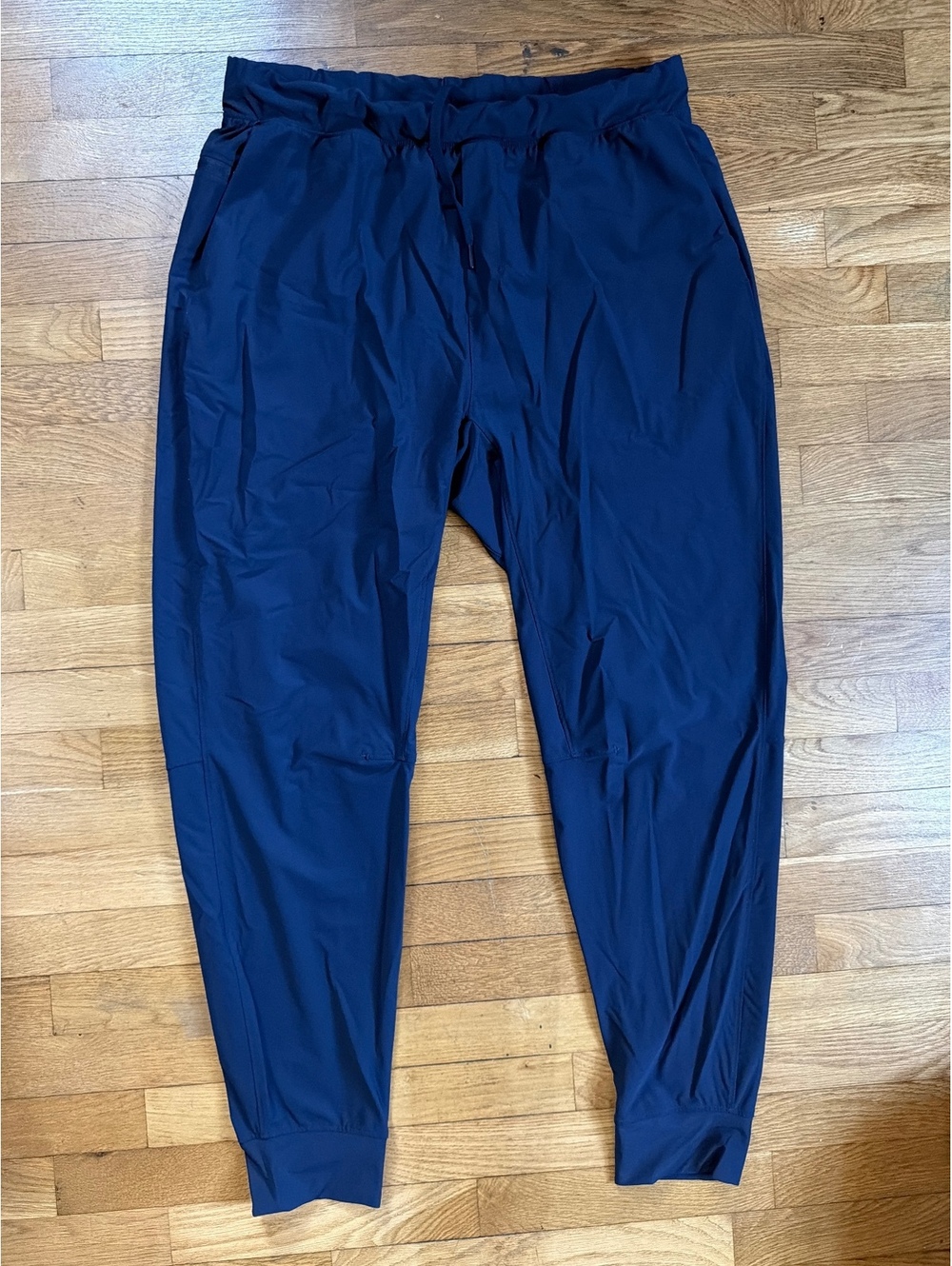 2XL - Men - Soothfeel Navy Blue Athletic Jogger Pants